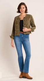 Veronica Leopard Print Jacket