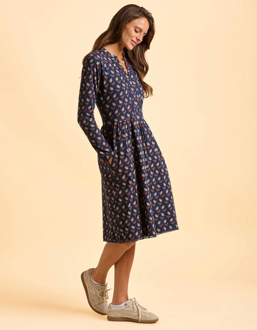 Rowan Navy Dress