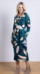 Textured Bubble Midi Dress