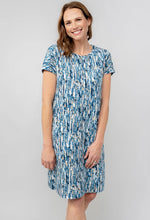 CASTAWAY STRETCH COTTON T-SHIRT DRESS MIRIAM PRINT