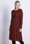 Gathered Frint Tunic Dress