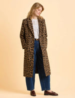 Twilight Leopard Print Coat