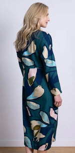 Textured Bubble Midi Dress