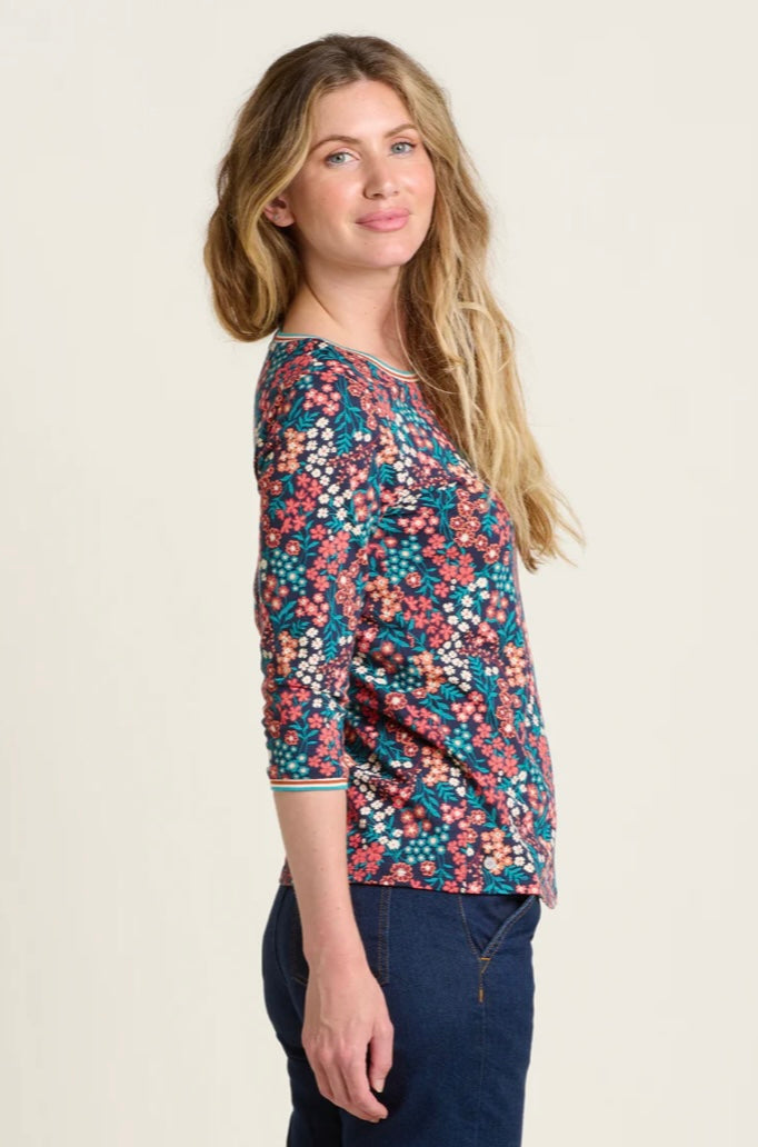 Ditsy Long Sleeve T Shirt