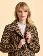Twilight Leopard Print Coat