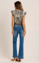 Salinas Cotton Jersey Blouse
