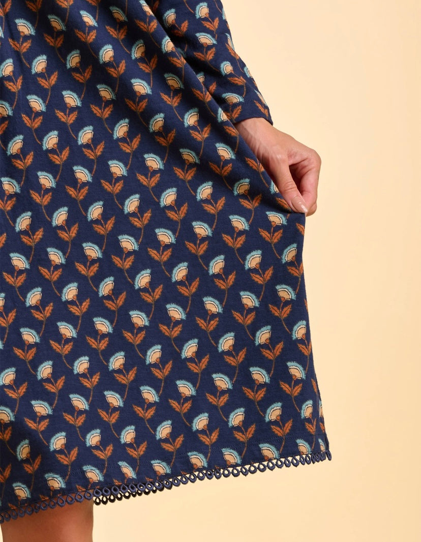 Rowan Navy Dress