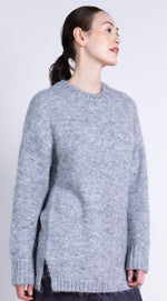 Recycled Wool Mix Longline Jumper
