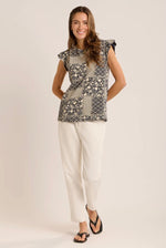 Salinas Cotton Jersey Blouse