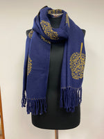 Mulberry Tree Of Life Cashmere Wrap Scarves