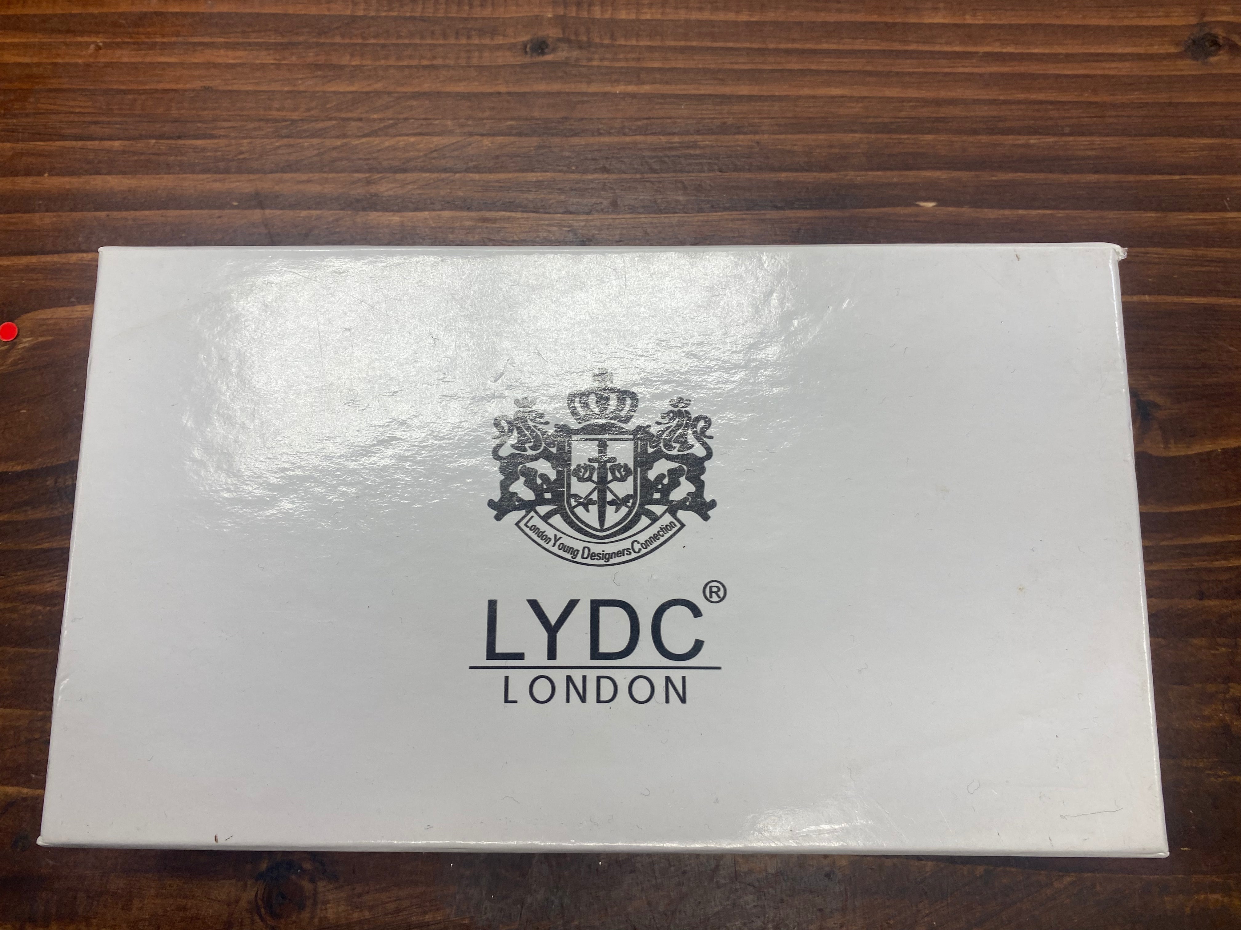 LYDC London Boxed Black Purse