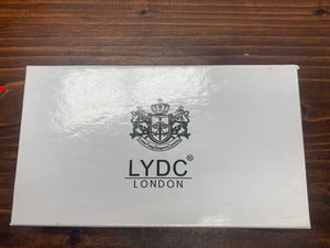 LYDC London Boxed Tan Polka Dot Purse