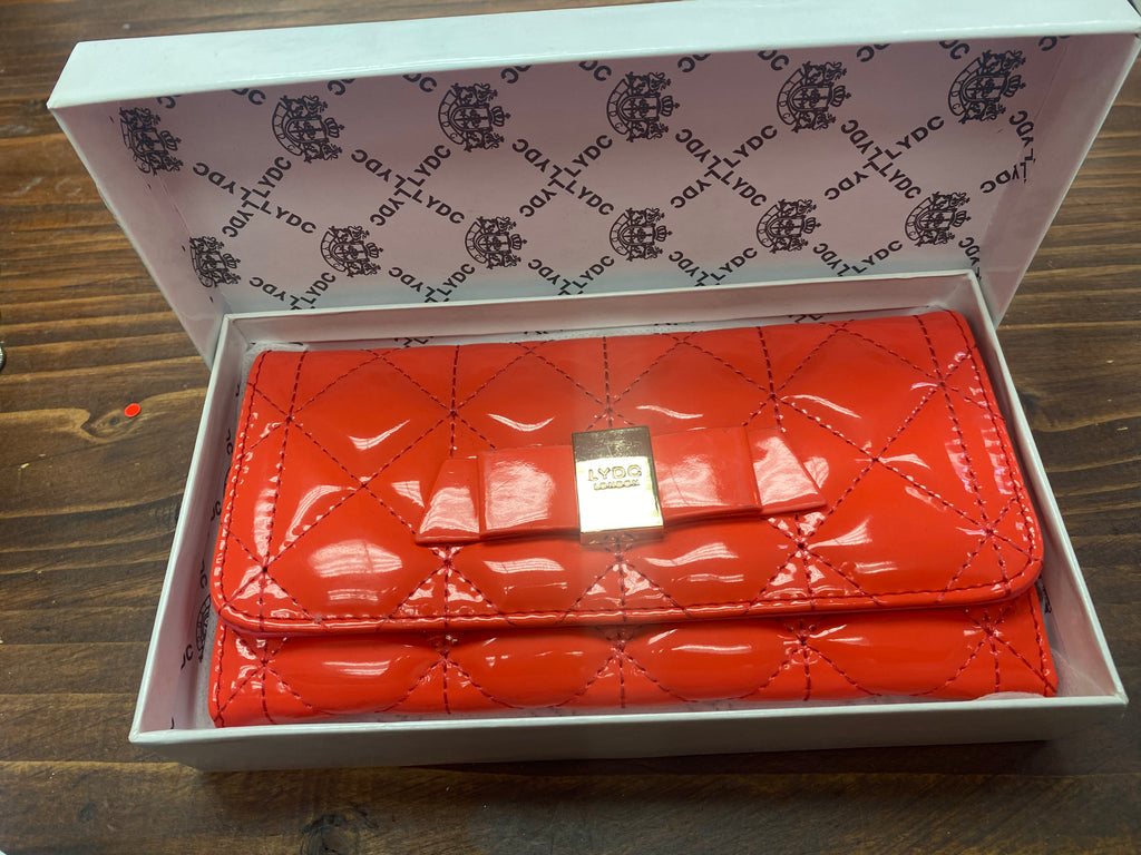 LYDC London Boxed Red Purse