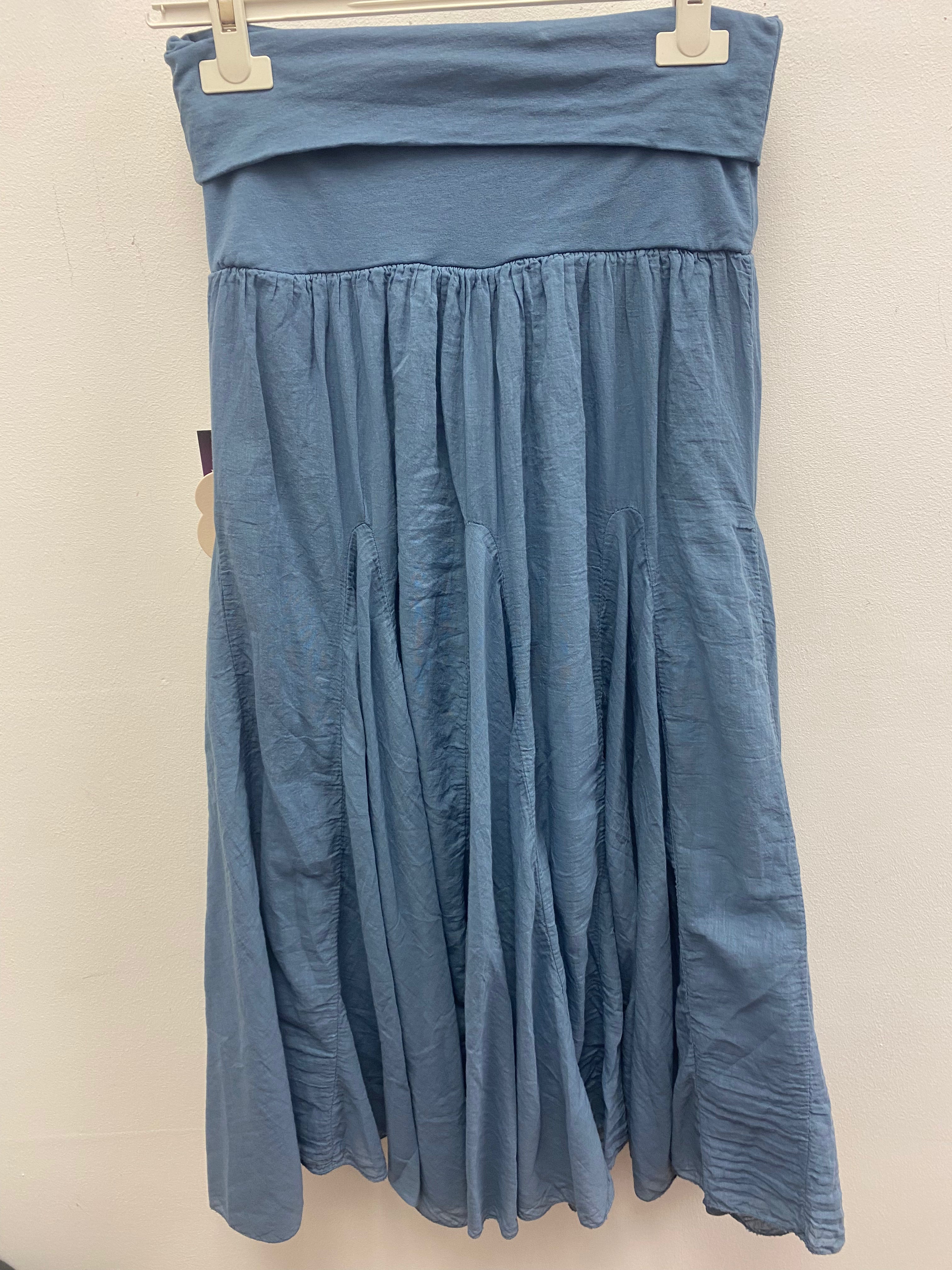 100% Cotton Midi Skirt