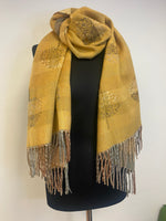 Reversible Soft Tree of Life Winter Scarf