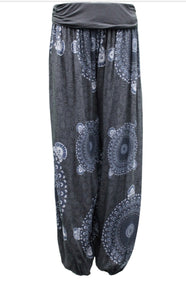 Mandala Print Harem Trousers