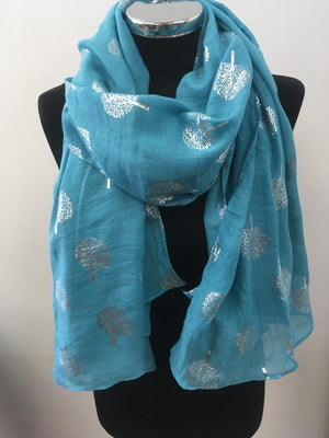 Mulberry Tree of Life Print Ladies Scarf