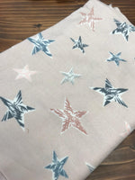 Star Print Ladies Cashmere and Cotton Scarf