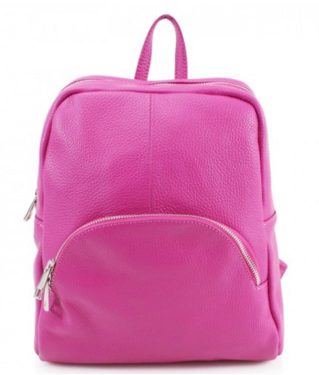 Leather Rucksack Backpack - choice of colours