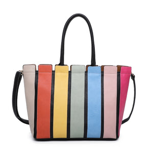 Multi Coloured Vibrant Large Tote Bag