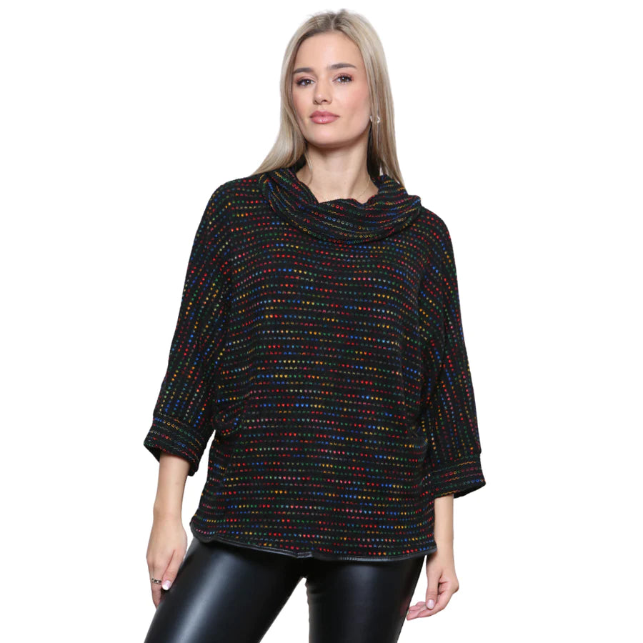 Black cowl jumper hot sale